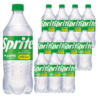스프라이트 사이다, 1L, 12개