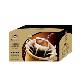 BARISTA COFFEE 西雅圖 貝瑞斯塔濾掛咖啡 綜合, 極品濾掛咖啡, 特殊烘焙度, 台灣烘焙, 氮氣填充, 專利濾掛, 8g, 50包, 1盒