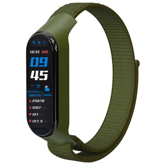 누아트 샤오미 미밴드 5/6/7 스포츠루프 밴드 스트랩 착용샷