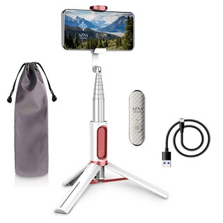 아즈나 카메라 스마트폰 삼각대 리모컨 세트