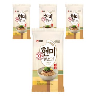 샘표 현미 쌀소면, 800g, 4개