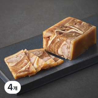 맛의고수 프리미엄 통편육, 250g, 4개
