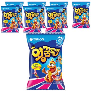 오리온 왕꿈틀이 젤리, 67g, 8개