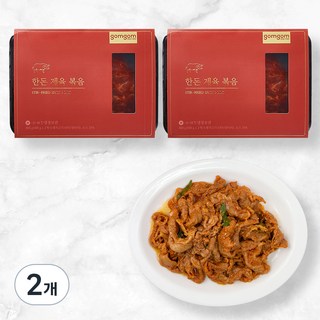 곰곰 한돈 제육 볶음, 800g, 2개