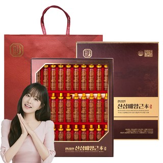 한삼인 산삼배양근 + 쇼핑백, 600ml, 1개
