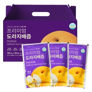유기농마루 국내산 도라지배즙 프리미엄, 100ml, 30개