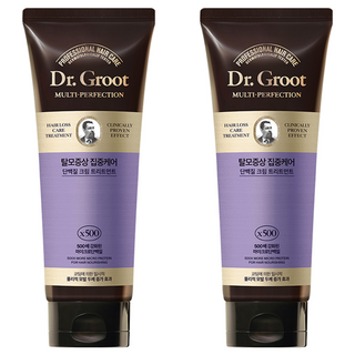 닥터그루트 탈모 집중케어 멀티퍼펙션 단백질 크림 헤어트리트먼트, 250ml, 2개