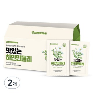 참앤들황토농원 맛있는 하얀 민들레, 2.7L, 2개