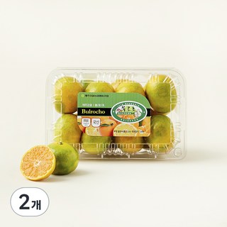 불로초 고당도12.5brix 감귤 랜덤과, 800g, 2개