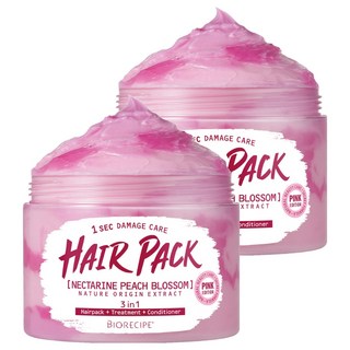 바이오레시피 마블 헤어팩 핑크에디션