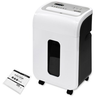 페이퍼프랜드 자동절전 최대15매 중형 20L 문서세단기 + 파지봉투, PK-1015CD, 화이트