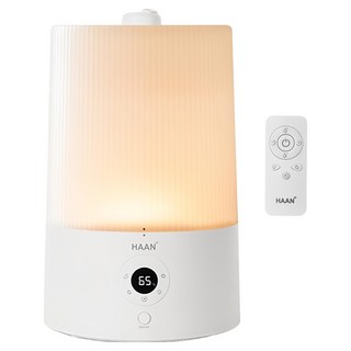 한경희이지라이프 초저소음 리모컨형 무드등 초음파 가습기, HAAN-HD700A, 화이트