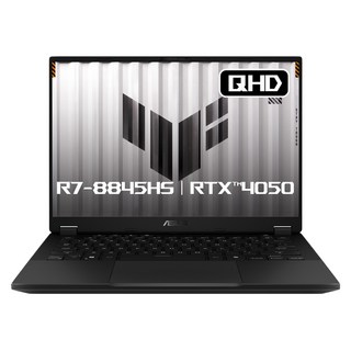 에이수스 2024 TUF 게이밍 A14 라이젠7 라이젠 8000 시리즈 지포스 RTX 4050, 예거그레이, 1536GB, 16GB, WIN11 Home, FA401UU-RG032