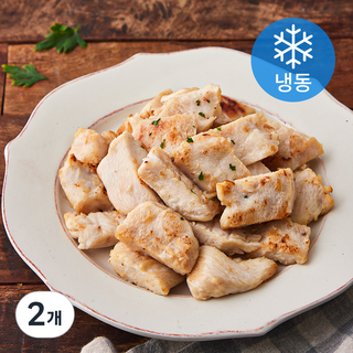 웰쿠스 한입닭가슴살 저염클래식 (냉동), 1kg, 1개입, 2개