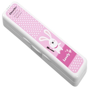 크림챔버 러블리 배터리형 휴대용 칫솔 살균기 DK-901, 래빗