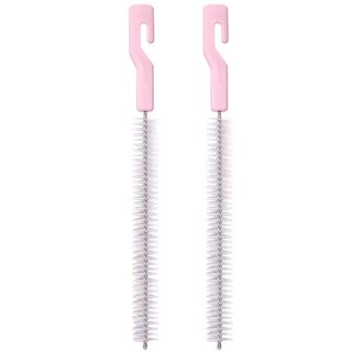 빨대전용 세척솔, 2개, 핑크