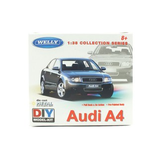 Replicas Welli 1:38 Audi A4壓鑄模型組 WE231859BL, BL