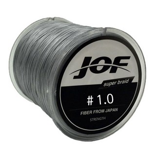 JOF 다이니마 100 PE 합사 낚싯줄 300m, 그레이, 1개