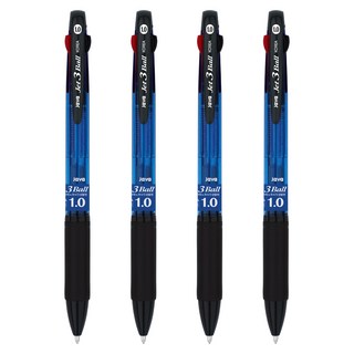 JAVAPEN Jet 3 圓珠筆 1.0mm, 藍色, 4件