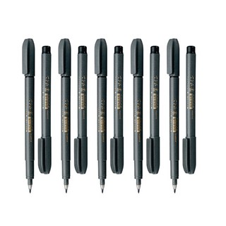 제브라 수성펜 붓펜 WF1