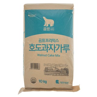 대한제분 곰표 호도과자가루, 10kg, 1개