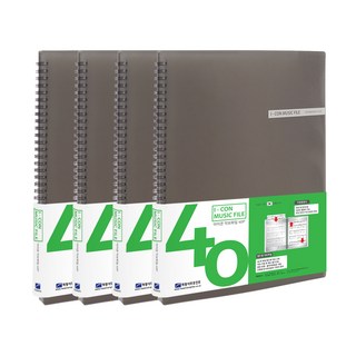 희망사무포인트 아이콘 악보 화일 40p, 흑색, 4개
