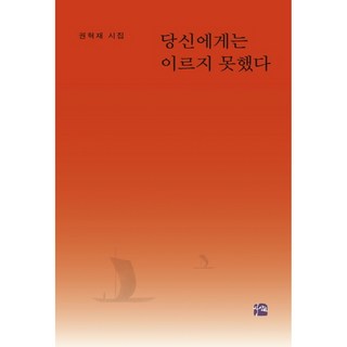 당신에게는 이르지 못했다:권혁재 시집, 상상인