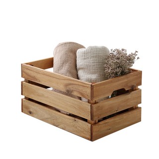 마켓비 HAN 아카시아 수납박스