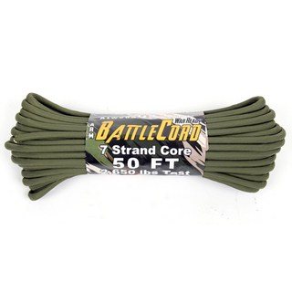 ATWOOD ROPE MFG 50英尺地面戰爭攀岩繩, 橄欖色