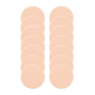 다크니스 원형 NBR 퍼프, 혼합색상, 14개