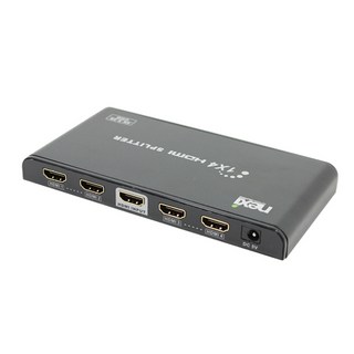 넥시 HDMI 1:4 분배기 NX-4K0104P, 1개
