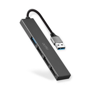 엑토 USB 3.0 앤 2.0 4포트 멀티허브 HUB-36, 그레이, 1개