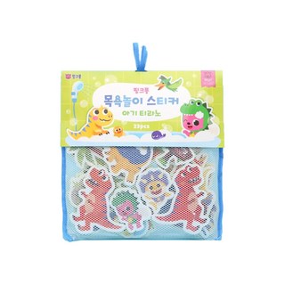 핑크퐁 목욕놀이 스티커 아기 티라노, 스마트스터디