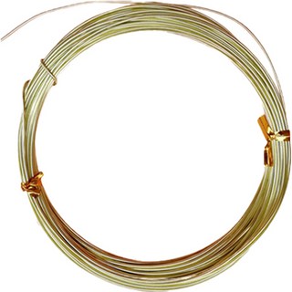 공예 컬러 철 와이어 21 0.8mm, 1개, 골드