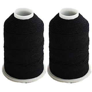 COTS 소형 고무실, 블랙, 2개