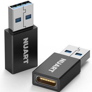 누아트 고출력 USB 3.0-C타입 PD/QC 변환 OTG 젠더 사용 모습