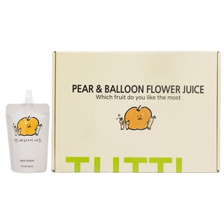 뚜띠프루티 우린 배도라지에오 배도라지즙, 110ml, 30개