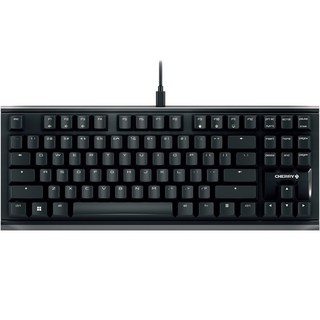 CHERRY 기계식 유선 텐키리스 키보드, 블랙, MX 1.1 TKL (갈축)