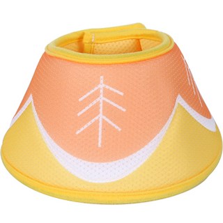 파스텔펫 반려동물 플라워 에어 넥카라, 옐로우, 1개