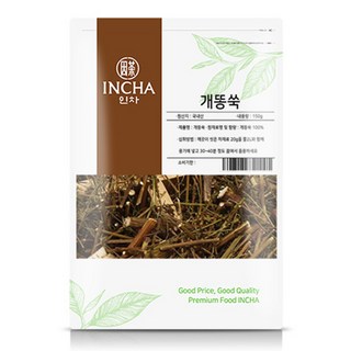 인차 국산 개똥쑥 차, 150g, 1개
