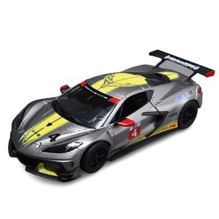 bbUrago 1:24 2020雪佛蘭Corvette C8R汽車模型 賽車 24*11*10cm, 4號