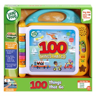 립프로그 100 워드북 탈 것 멜로디완구 1개 혼합색상 상품 이미지