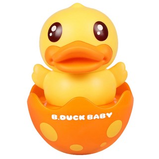 비앤씨 비덕 오뚝이 완구, 오렌지, 1개