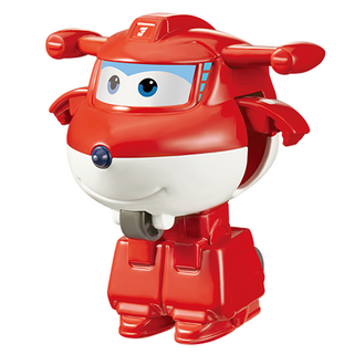 super wings 電動變形英雄機器人玩具 迷你變身希望, 混色