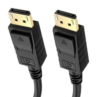 UniSync DisplayPort 公對公鍍金傳輸線, 1.8M, 1080P高畫質, 24K鍍金接頭, 1條