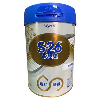 Wyeth 惠氏 S-26 敏兒樂嬰兒配方，原裝進口，適用0-12個月寶寶, 800g, 1罐