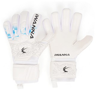 아이워너 손가락 꺾임 방지 골키퍼 장갑, 화이트, 1세트, L