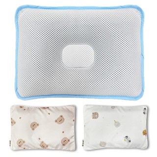 아이누오 100% 듀라론 쿨쿨 아기 신생아 유아 태열 두상 베개