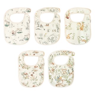 바니블라썸 아기 턱받이 사용 모습