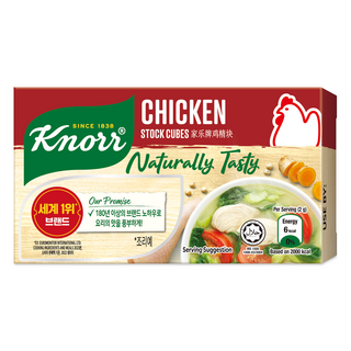크노르 스톡 큐브 치킨 순한맛 60g 1개 상품 이미지